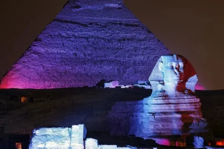Sound & Light Show at Giza